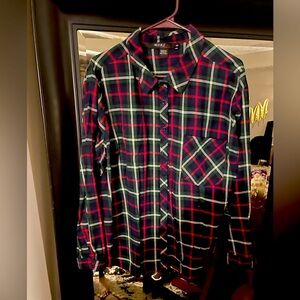 Moas Blue Strip Button down